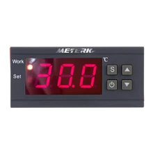 Meterk 90~ 250 V 10A цифровой термометр терморегулятор цифровой регулятор температуры термостат-50-110 градусов с датчиком