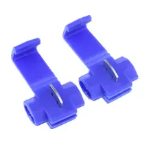 Синий проволочный замок на скотче разъемы быстрого сращивания клеммы обжимной Электрический