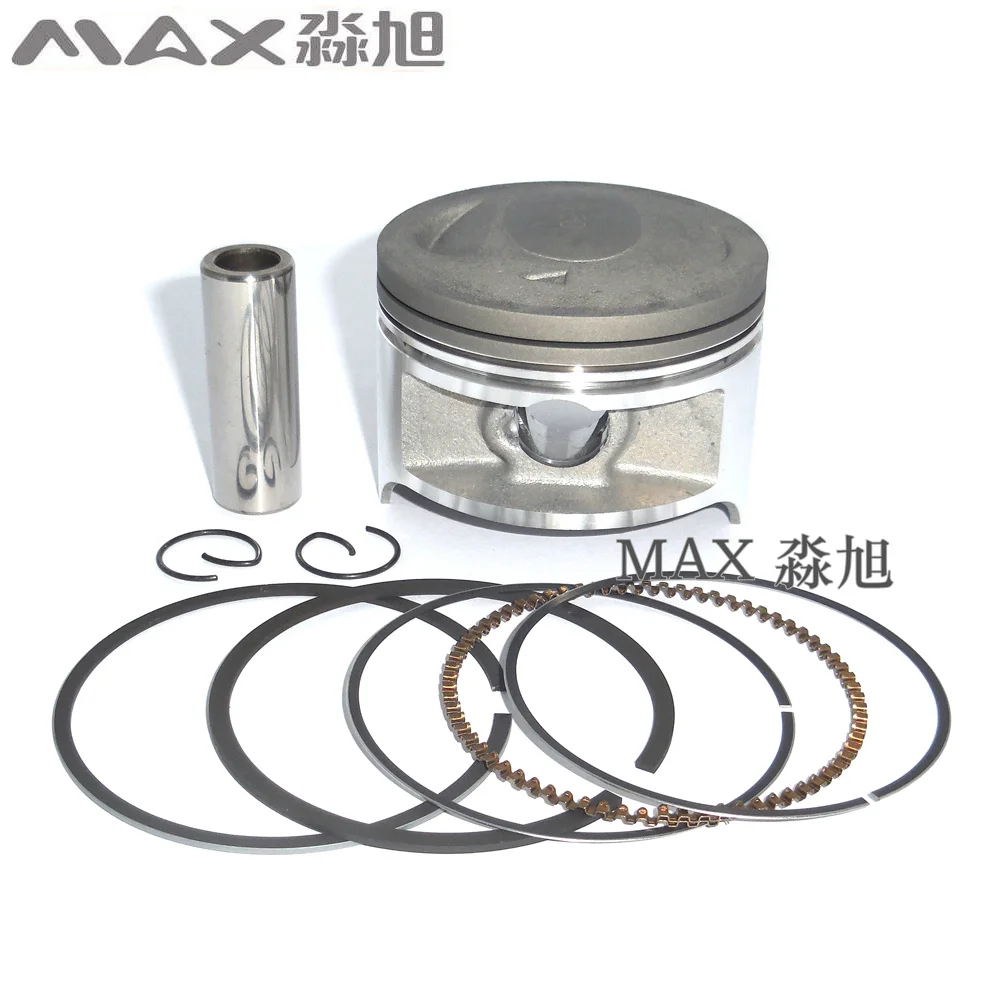 

MAX piston and rings STD size 66mm for QINGQI for SUZUKI 200cc Motorcycle QM200 QS200 GS200 QM200GY GXT200 piston and rings kit