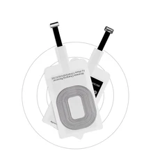 Беспроводное зарядное устройство приемник Qi Индукционная зарядка адаптер для iphone 7 6 6S 5 samsung huawei Micro USB TypeC QI Pad док-станция разъем