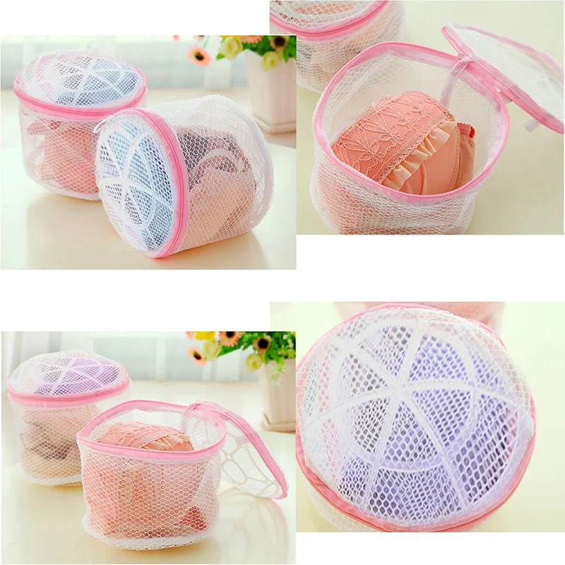 Zipped Wash Bag Laundry Washing Mesh Net Lingerie Underwear Bra Clothes Socks New Sale