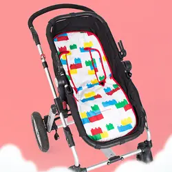 Красочные Блоки новорожденных пеленки Pad Детские коляски Водонепроницаемый подушки сиденья коврик для ребенка Аксессуары для колясок