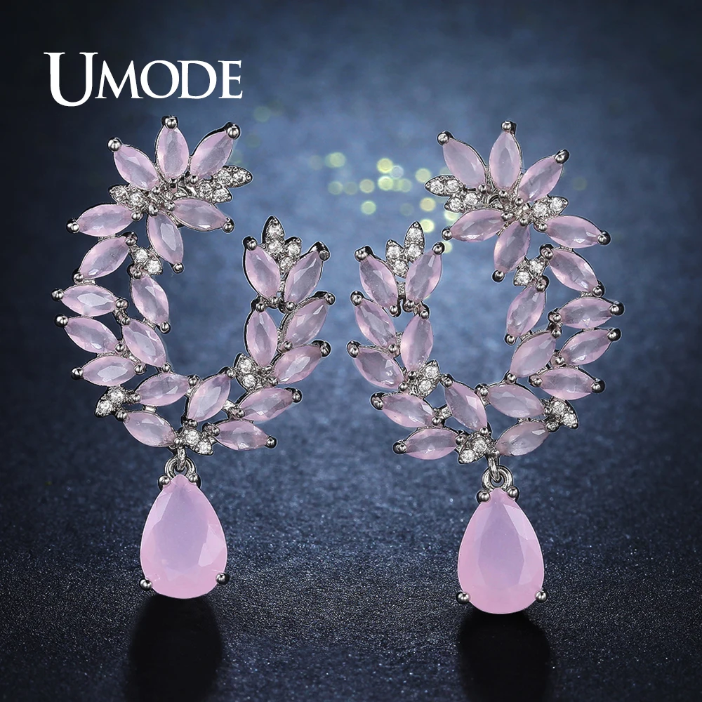 Женские серьги подвески с кристаллами уникальный дизайн|earrings cluster|earrings forpink crystal