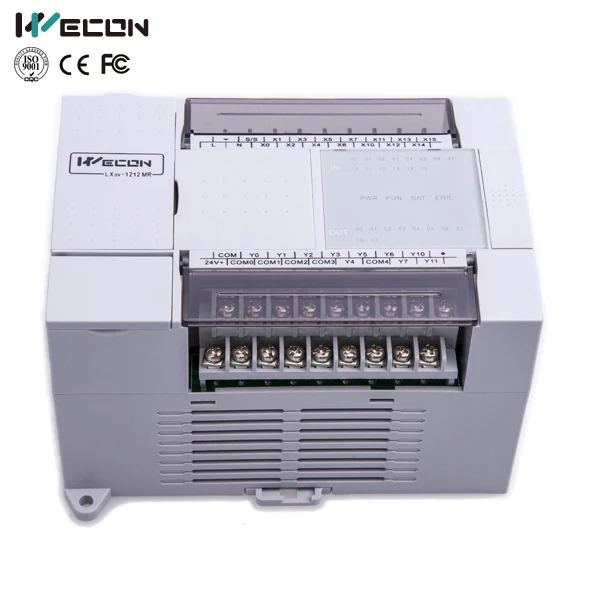 Wecon LX3V 1412MR A 26 точек plc control iot home automation|automation|automation homeautomation controller |