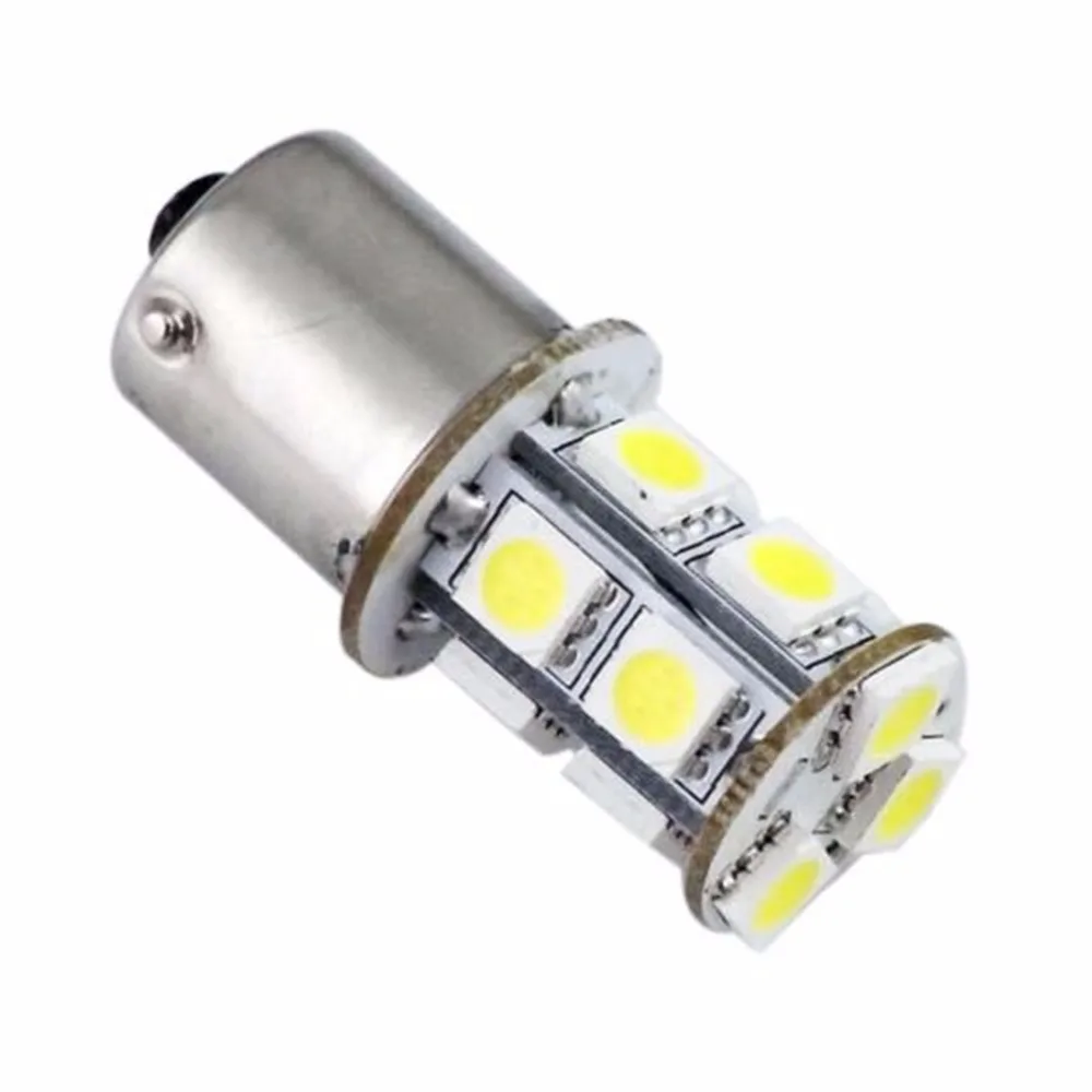 12V 1156 BA15S P21W 13-светодиодный 5050 SMD WhiteCar задний стоп-сигнал светильник лампа дропшиппинг