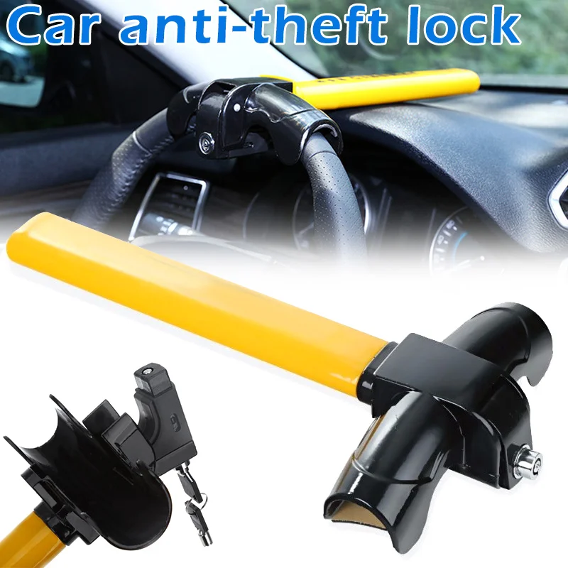 

Universal Anti Theft Car Auto Security Steering Wheel Lock T-Type Device XR657