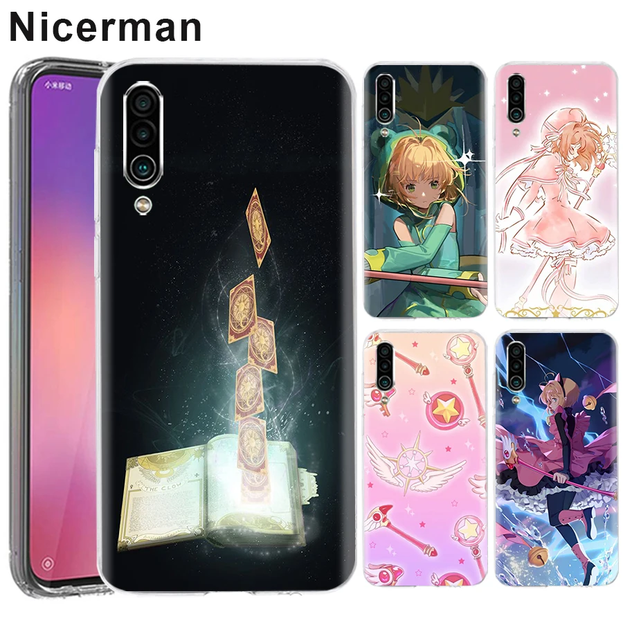 

Luxury Soft TPU Case For Meizu 16XS 16X 16th 16S Capa Anime Cardcaptor Sakura Art Shell Clear Silicone Cover for Meizu 16 M6T