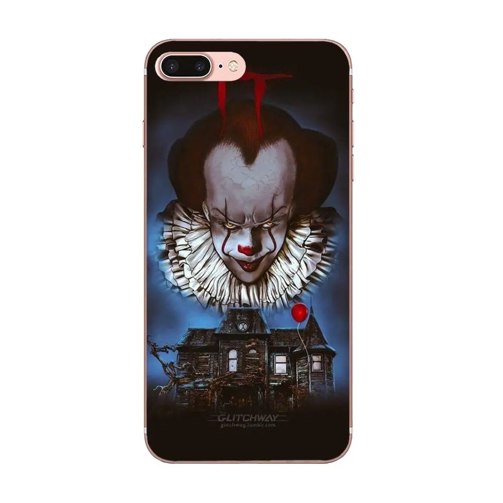 Чехол из ТПУ It Pennywise Clown Horror Black для Xiaomi Note 3 4 Mi3 Mi4 Mi4C Mi4i Mi5 Mi 5S 5X 6 6X A1 Max Mix 2|Бамперы| |