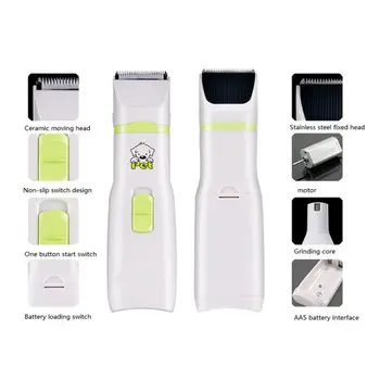 

Professional Pet Dog Cat Hair Trimmer Paw Nail Grinder Grooming Clippers Nail Cutter Hair Cutting Machine Pet Nail Care Tool