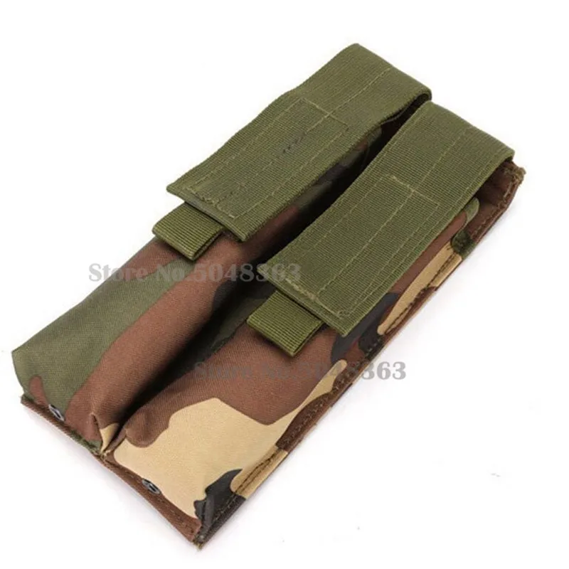 Тактический Двойной мешочек для P90 MOLLE Pouch UMP Mag Bag Airsoft Outdoor камуфляжная Военная