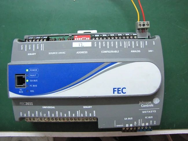 JOHNSON CONTROLS METASYS MS-FEC2611-0 используется в хорошем состоянии | Инструменты