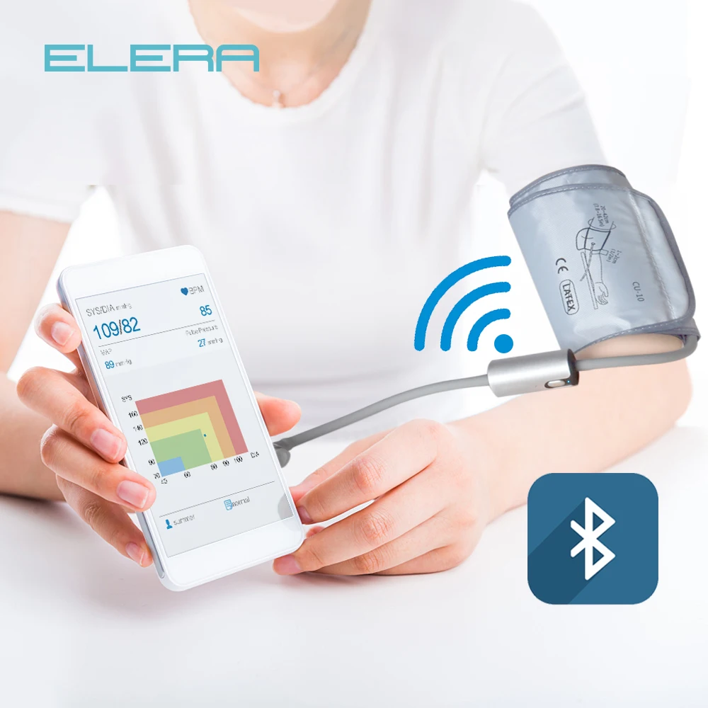  High-equipped Smart Blood Pressure Monitor Portable Sphygmomanometer Most Accurate Blood Pressure M - 32951883219