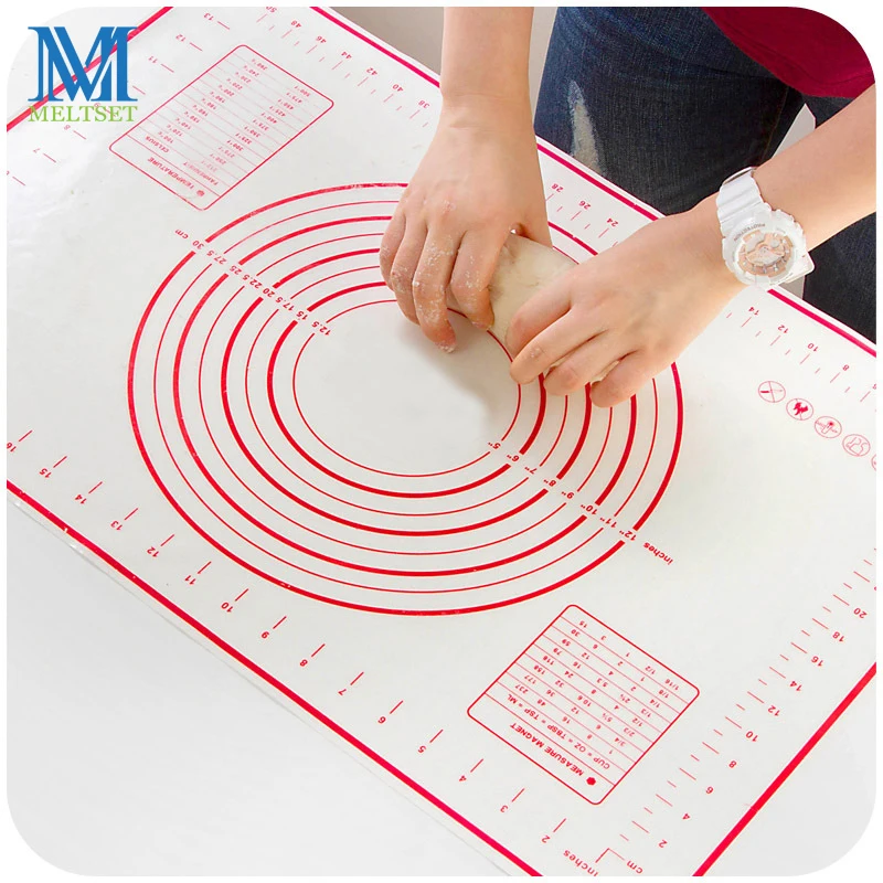 

Baking Mat for Oven Scale Rolling Dough Mat Baking Rolling Fondant Pastry Mat Non-stick Bakeware Cooking Tools