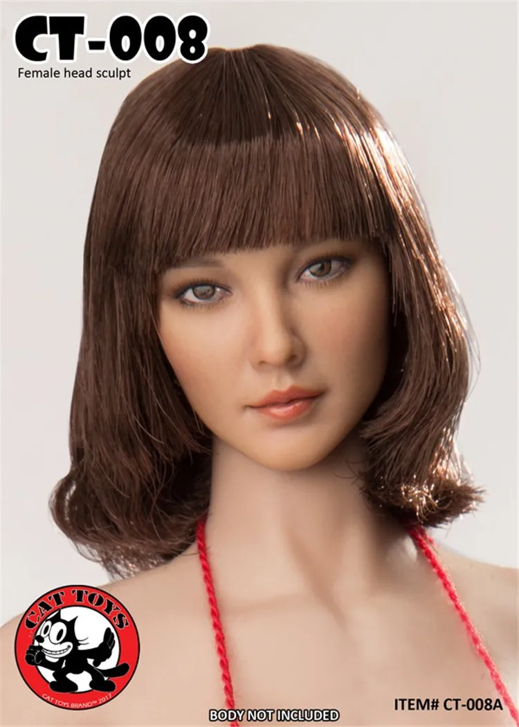 1/6 азиатская Женская фигурка головы для куклы PH TBL JIAO UD ND LD 12 дюймов коллекционная