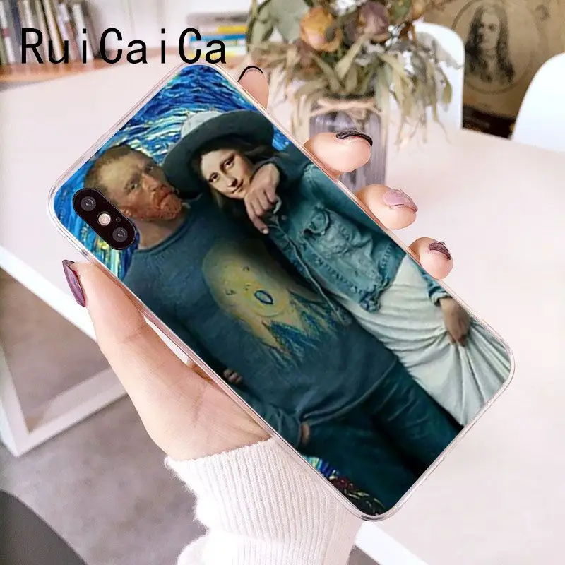 Van gogh Starry Mona Lisa