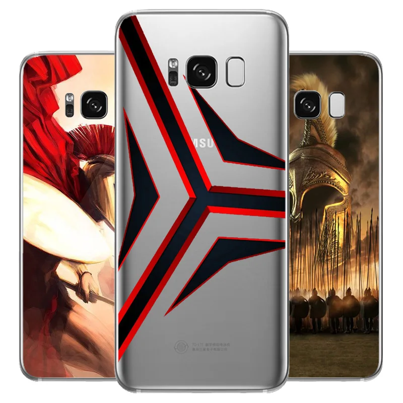 DREAMFOX N091 King Leonidas Of 300 Soft TPU Silicone Cover For Samsung Galaxy Note S 3 4 5 6 7 8 9 Edge Plus Grand Prime Case |