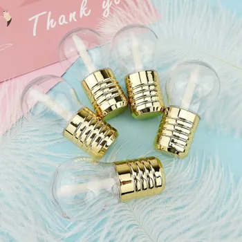 

1000Pcs/Lot New Bulb Type Eyeshadow Bottle Lip Gloss Bottle Cosmetics Sub Bottle with brush,empty container