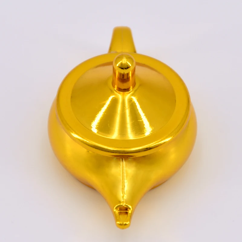 

2pcs Wonderful Lamp Golden Color Magic Tricks Street Stage Magia Mentalism Gimmick Prop Coin Appearing Vanish Magie Accessaries