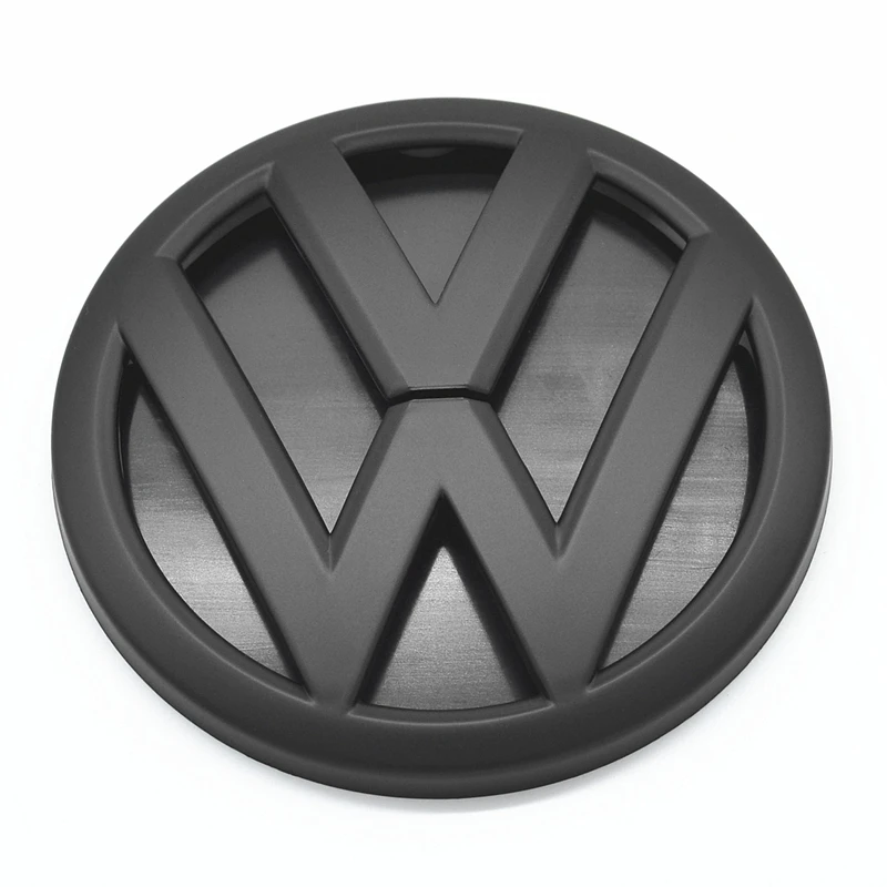Free shipping Matte BLACK REAR BOOT TRUNK BADGE EMBLEM FOR VOLKSWAGEN