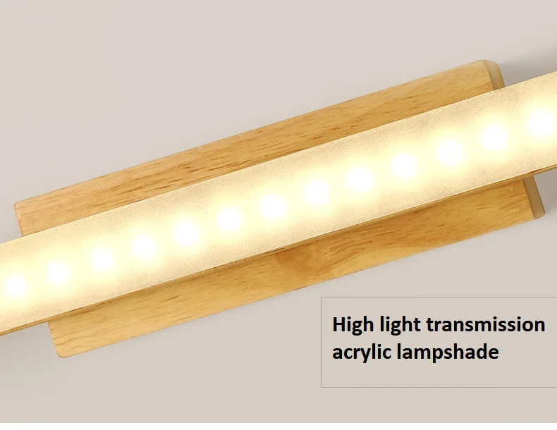 Creative Solid Wood Mirror Headlights Simple Chinese Living Room Wall Lamp (11)