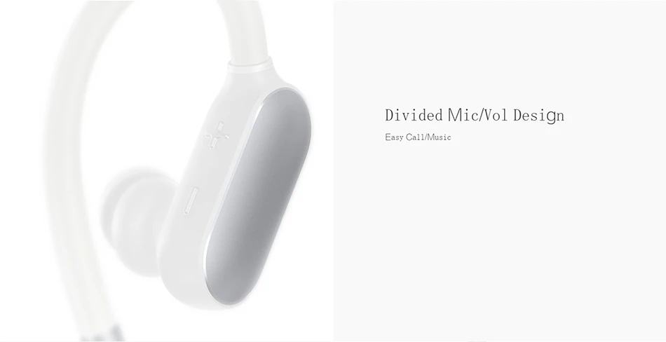 Оригинальная Xiaomi mi Спортивная bluetooth-гарнитура Xiao mi, беспроводная Bluetooth 4,1 с микрофоном IPX4, водонепроницаемая, с защитой от пота, 5 вкладышей