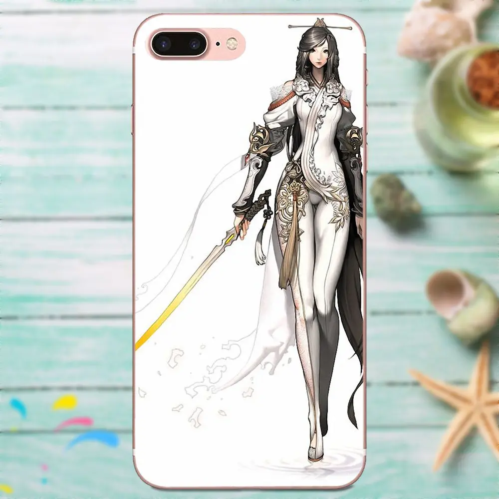 Для Apple iPhone 4 4S 5 5C 5S SE 6 6S 7 8 Plus X XS Max XR Мягкий ТПУ чехол Аксессуары Девушка с лезвием и