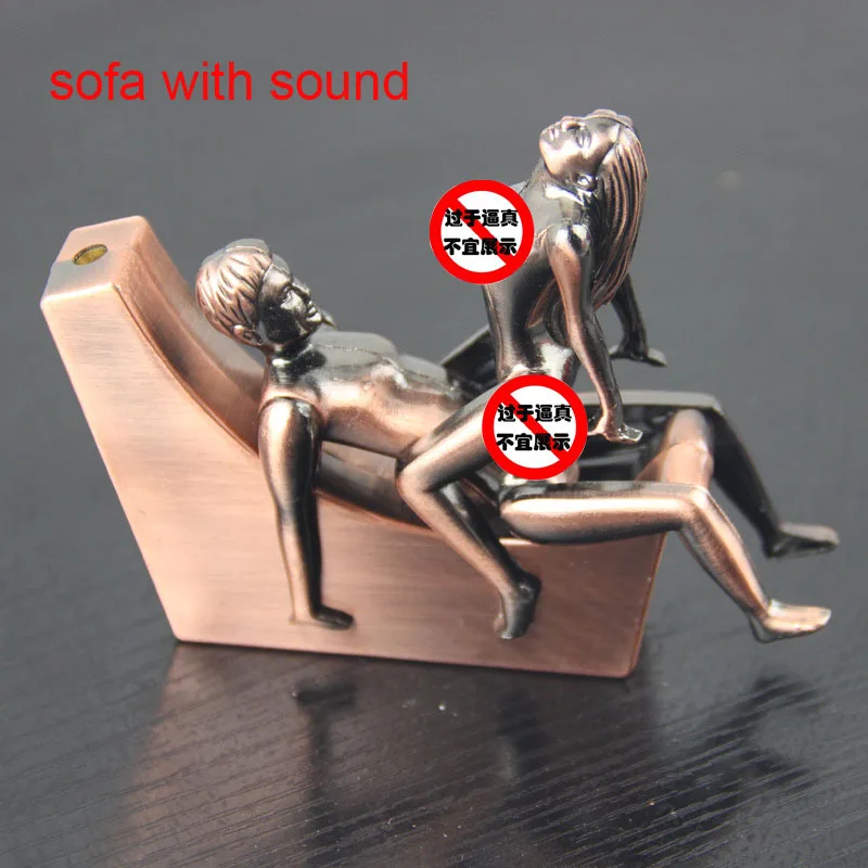 

Sexy Lighter with Sound Windproof Metal Gas Cigarette Lighters Cigar Lighters Smoking Accessories for Men Gift