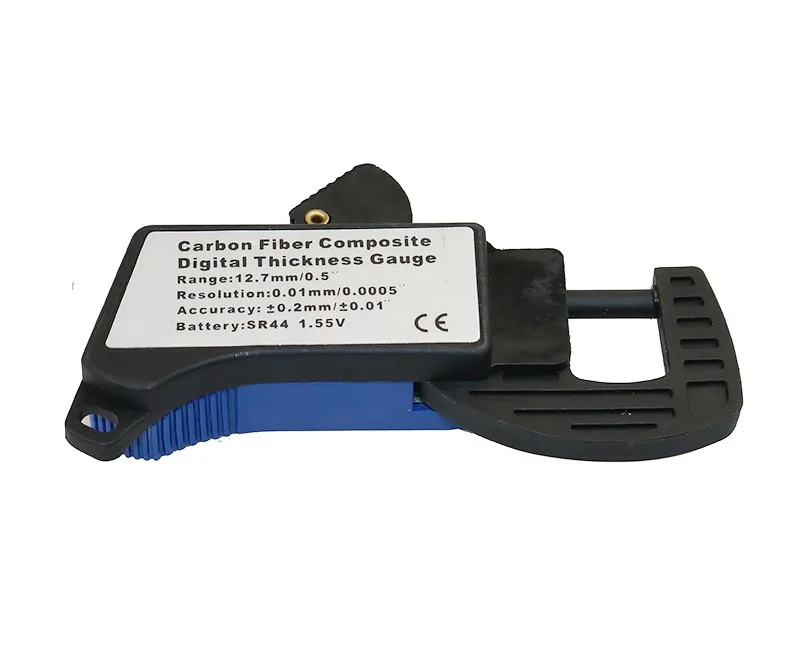 Digital Thickness Gauge 0.01mm Mini Dial Thickness Gauges Meter Carbon Fiber Composite Meter Width Measurement Tools Paint Thickness Gauge Thickness Gauge