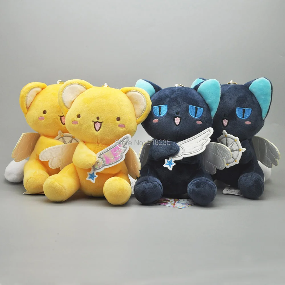 4 стиля 5 &quot13 см брелок Cardcaptor Sakura Kero SPINEL Брелок Луна и солнце плюшевые куклы мягкие