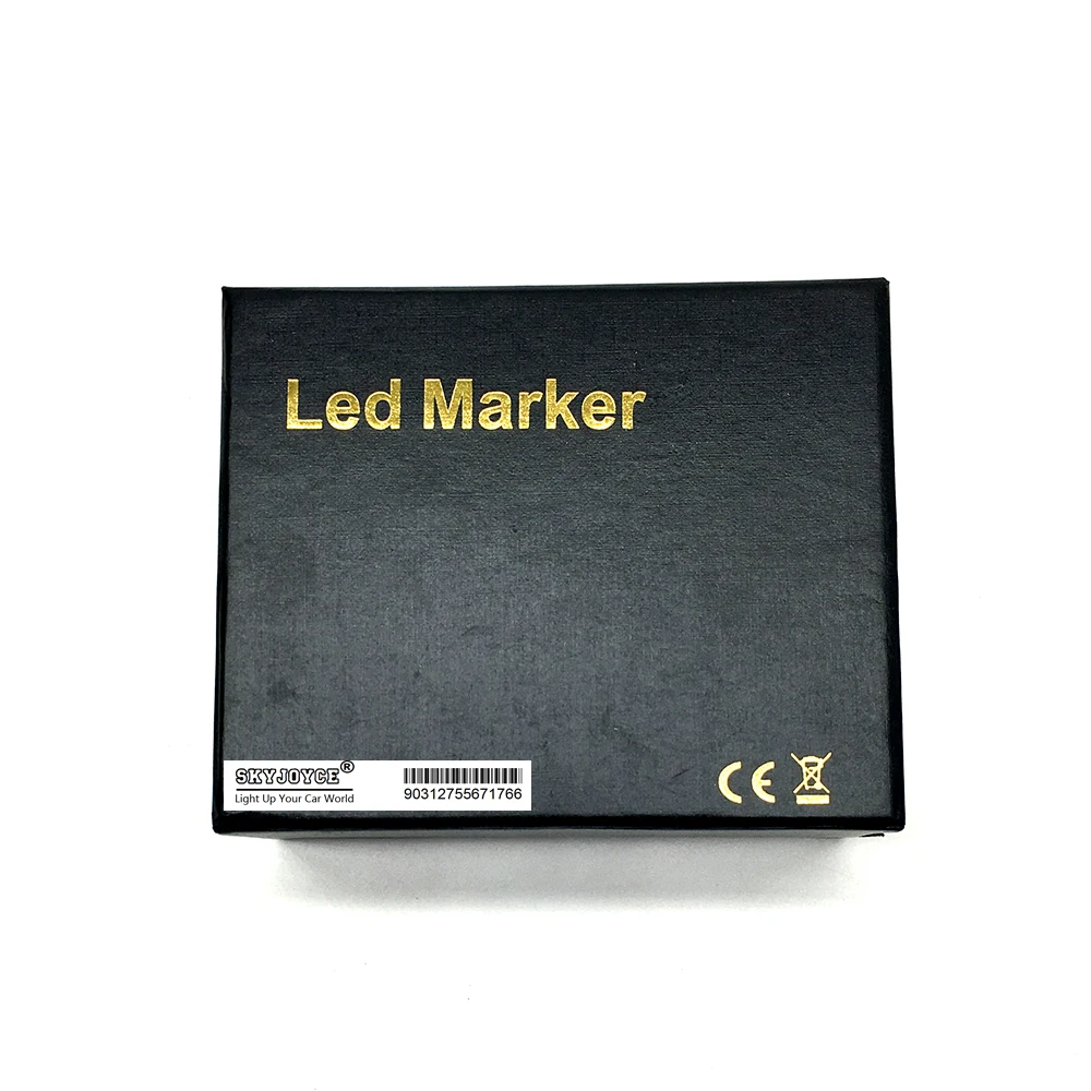 SKYJOYCE Led marker angel eyes E90E91 6W car styling Accessories DRL xenon white E90 led marker better choice drl marker led