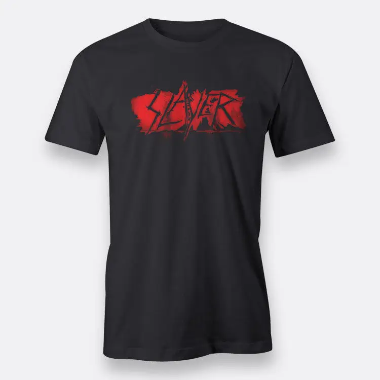 Slayer Смерть Thrash Metal Black мужская Мужчины Майка С Коротким Рукавом Шею |