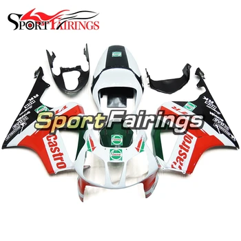 

ABS Fairings For Honda VTR1000 RC51 Year 00 06 2000 2001 2002 2003 2005 2006 Motorcycle Fairing Kit Bodywork Castrol White Red