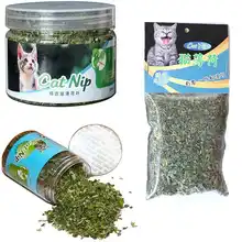 10g/20g/30g gato brinquedo catnip orgânico 100% natural premium catnip gado grama mentol sabor engraçado gato hortelã brinquedos