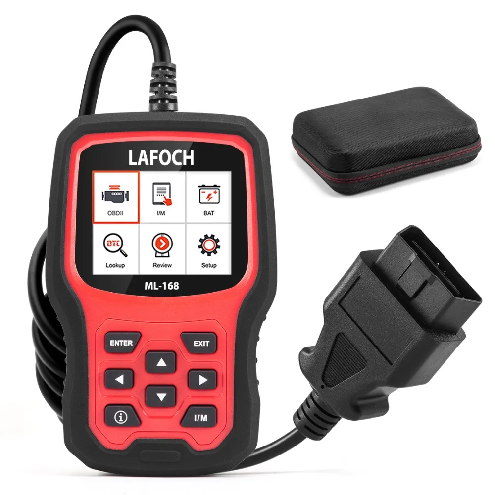 

Universal OBD Scanner Car Engine Code Reader Diagnostic Tool Multi-languages Universal odb Automotive Scanner ML-168