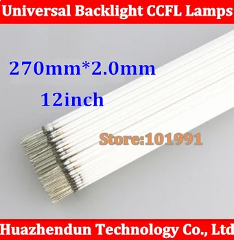 

15pcs Free shipping Supper Light CCFL 270mm *1.8mm /2.0mm 12.1inchLCD Backlight Lamp 270 MM ccfl backlight tube