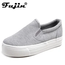 2016 Ladies platform Shoes canvas shoes Flats Slip On Solid Woman Leisure breathable Shoe Female Fashion Casual Shoes slipony