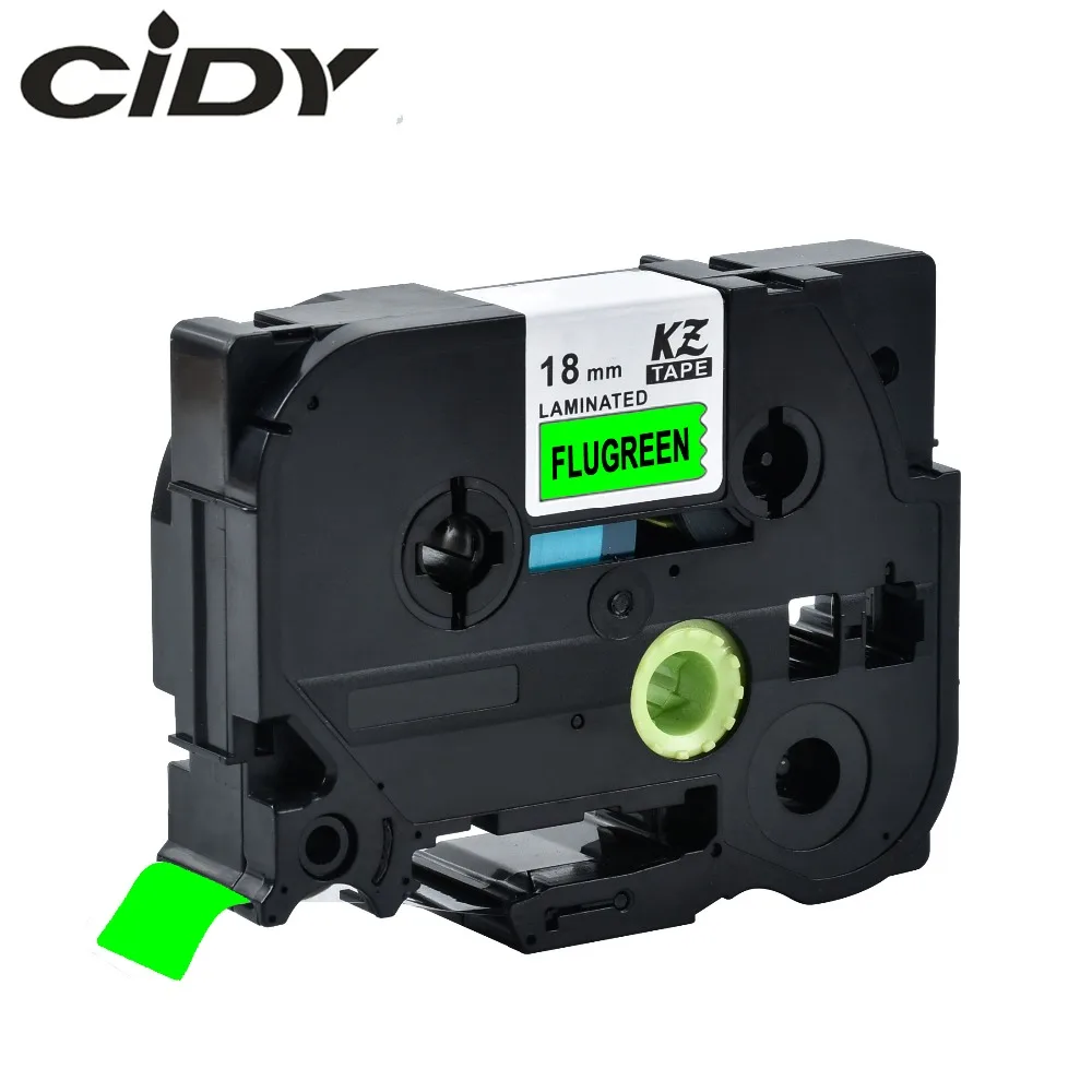 CIDY 3 шт. TZe-D41 TZe D41 TZ-D41 TZ D41 ламинированная лента черный на Flugreen ленточный картридж совместимый для устройство для печатания этикеток