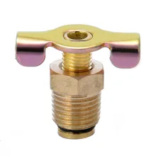 1/" NPT водные магистрали из Желтой меди с дренажный клапан запасная часть с устойчивостью к коррозии 30x24 см для воздушного компрессора