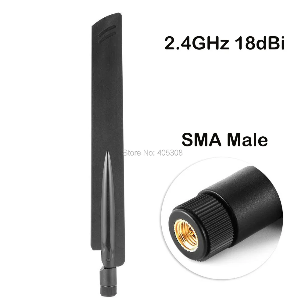 18dBi WiFi 2.4Ghz Signal Antenna Booster SMA Male Plug Wireless for Router BI624