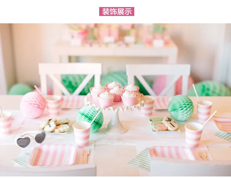 paper plate's decoration