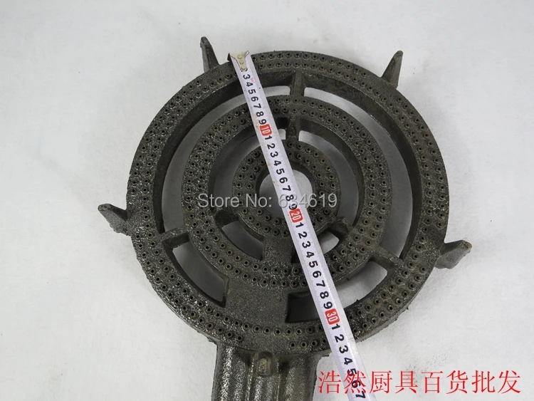 high flame 3 fire rings propane gas cooking burner energy saving kitchen burner cast iron gas stove burner