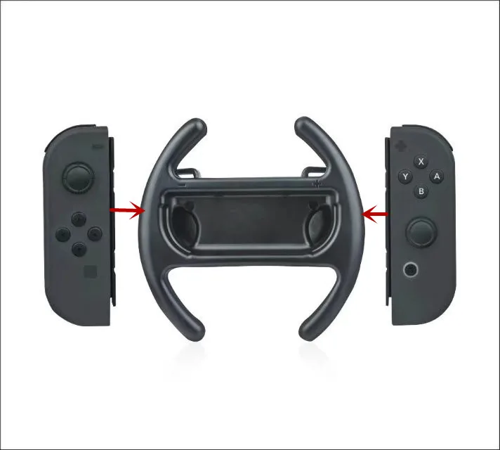 Обновленный гоночный руль mound Switch 2 шт. держатель для руля Nintendo DOS NS Joy Con аксессуары