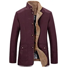 Осенне-зимняя теплая флисовая куртка из искусственной кожи, Мужской Повседневный плащ, ветровка, верхняя одежда, пальто, Красная мужская одежда из искусственного меха размера плюс