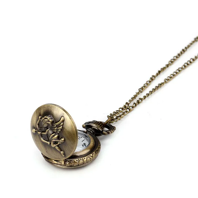 2018 NEW Vintage Charm Unisex Retro Bronze Design Pocket Watch Quartz Pendant Ne 2018 NEW Vintage Charm Unisex Retro Bronze Design Pocket Watch Quartz Pendant Ne