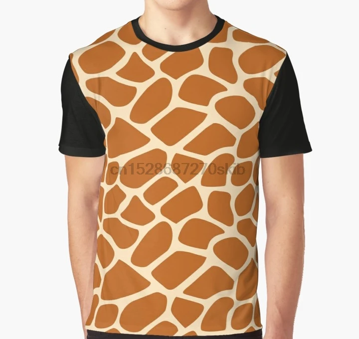 

All Over Print 3D Tshirt Giraffe Print Pattern Animal print Full Print Big print Graphic T Shirt
