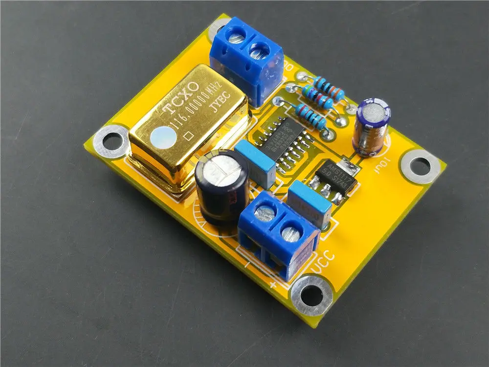 116 МГц hifi TCXO 0.1ppm ультра точный Золотой активный DIP14 кварцевый генератор часов +