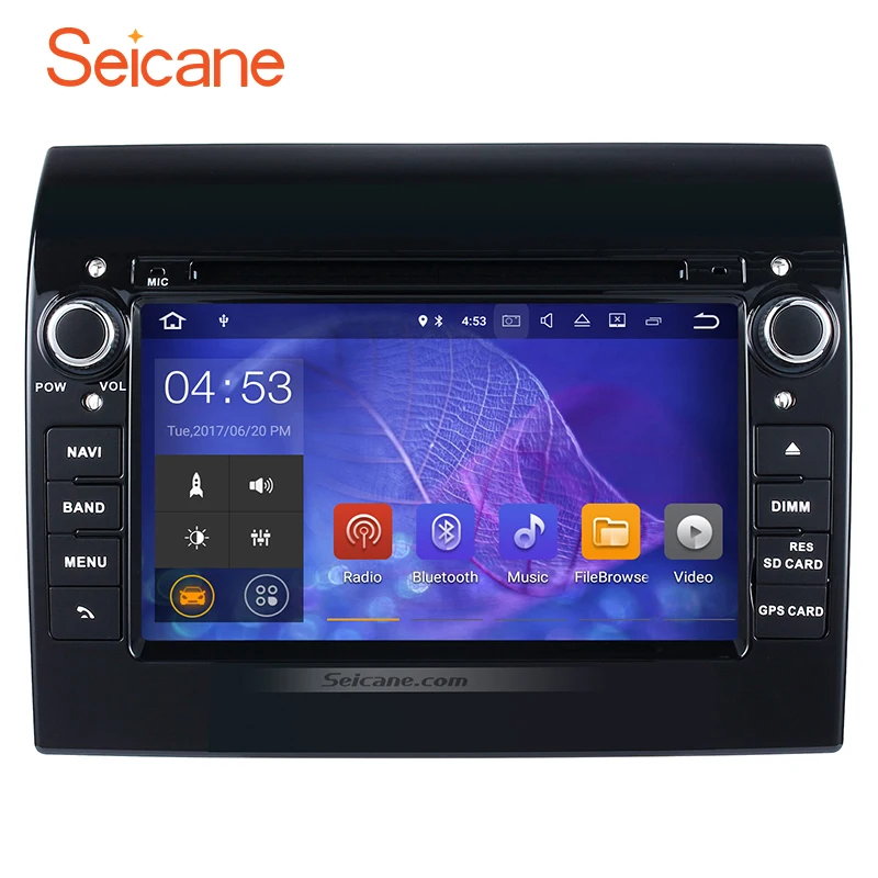 Android 7.1Radio DVD Player for 2007 2016 Fiat Ducato GPS Navigation