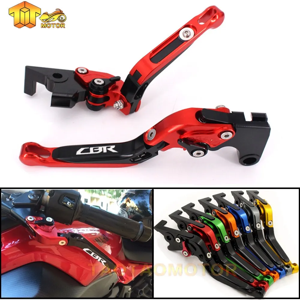 

CK CATTLE KING CNC Folding Extendable Motorcycle Brake Clutch Levers For HONDA CBR 125R CBR 150R 250R 300R 500R CBR250 300 500