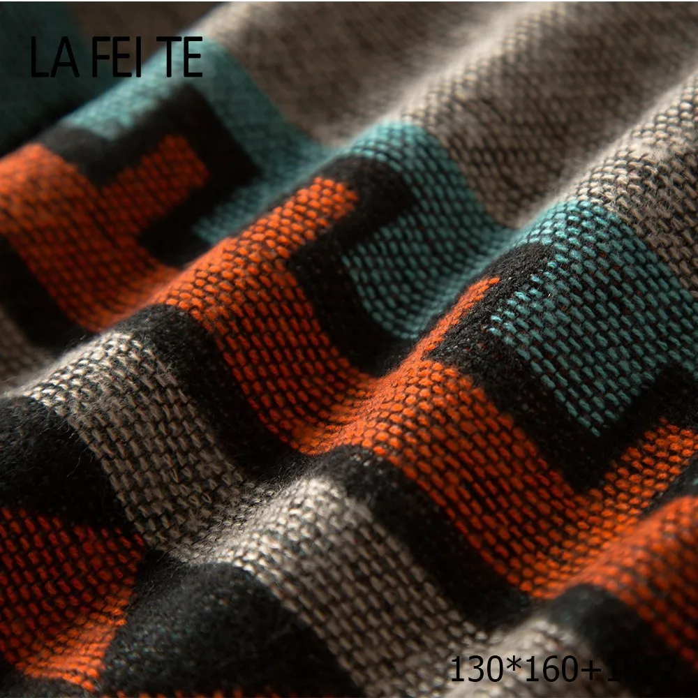 Cashmere Blanket Scarf Women Poncho Winter Wool Stoles Cashmere Pashmina Shawl Female Long Winter Poncho For Women Scarf Warm
