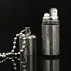 Portable Kerosene Lighter Key Chain Capsule Flint Gasoline Lighter Inflated Keychain Petrol Lighter Grinding Wheel ► Photo 2/6